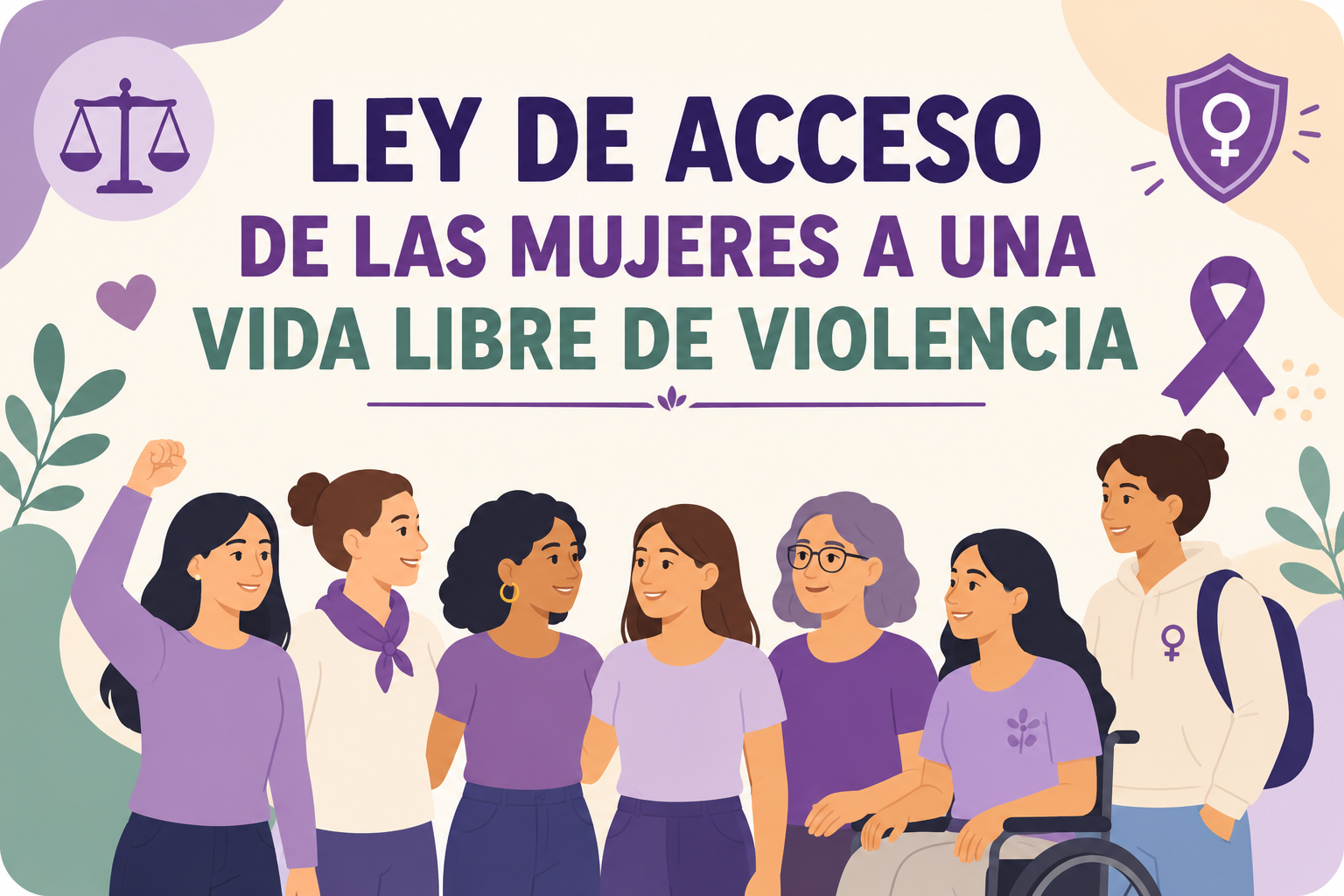 Portada de 4.- Ley de acceso de las mujeres a una vida libre de violencia.